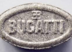 Gray Bugatti MDMA Pills