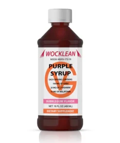 WOCKLEAN  (16oz) Purple Bubblegum Flavor