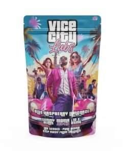 250MG MDMA Gummy Bears – Blue Raspberry Lemonade
